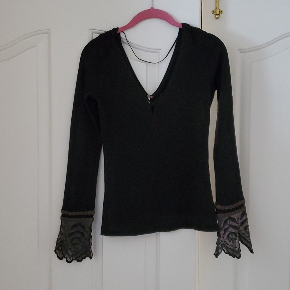 Free people long sleeve shirt